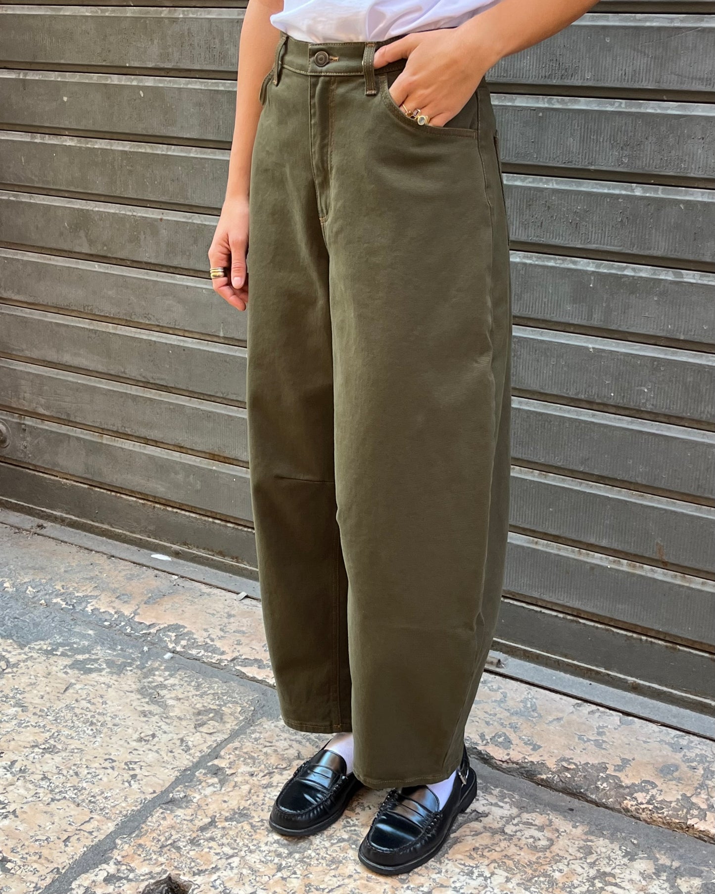 Pantaloni L'Essage verde