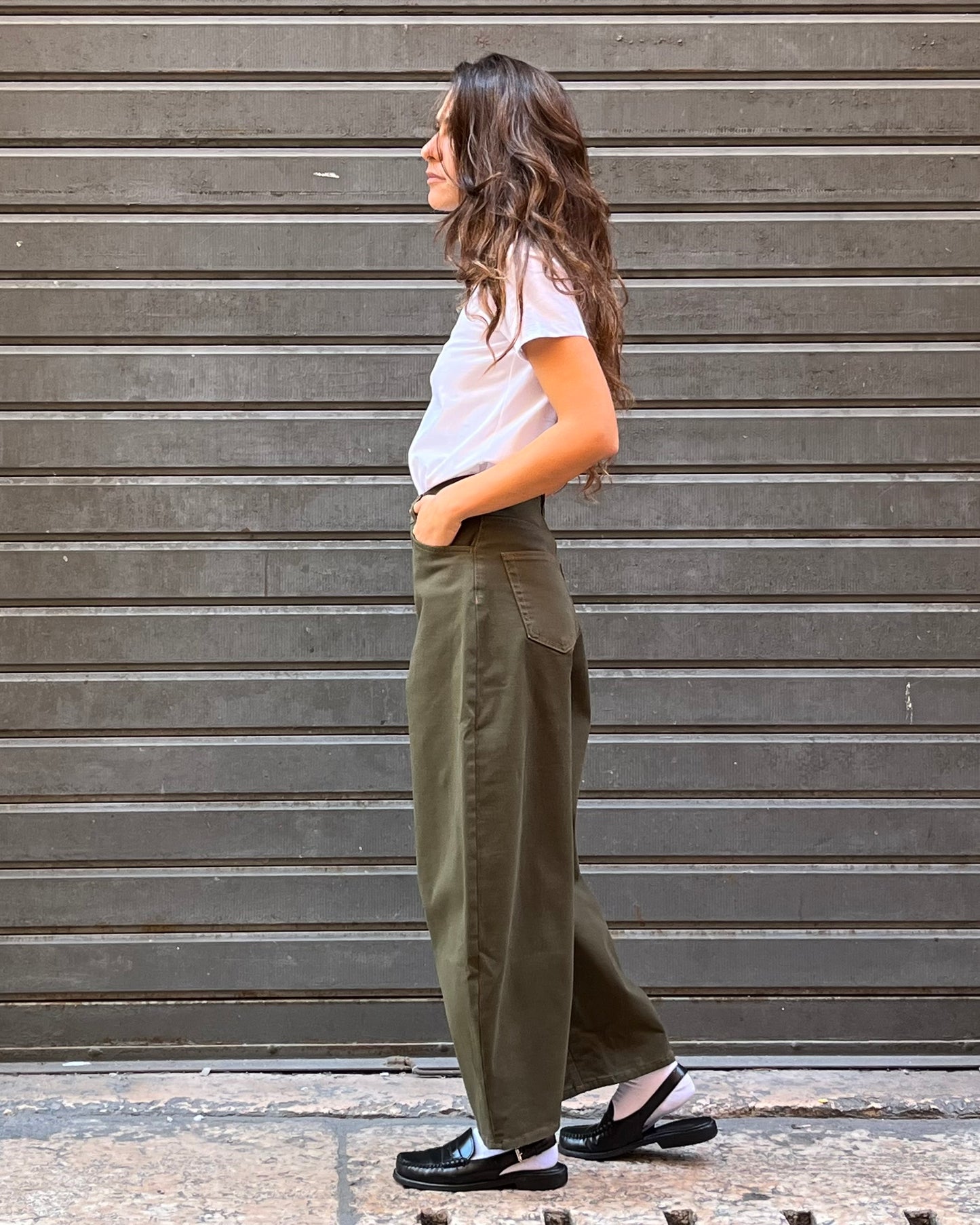 Pantaloni L'Essage verde