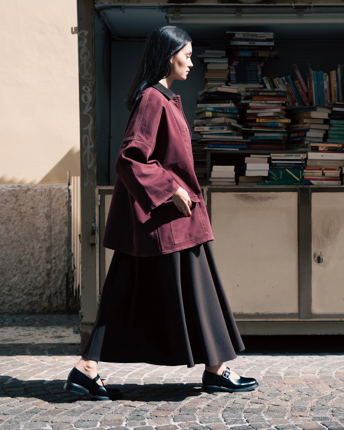 Butterfly jacket bordeaux