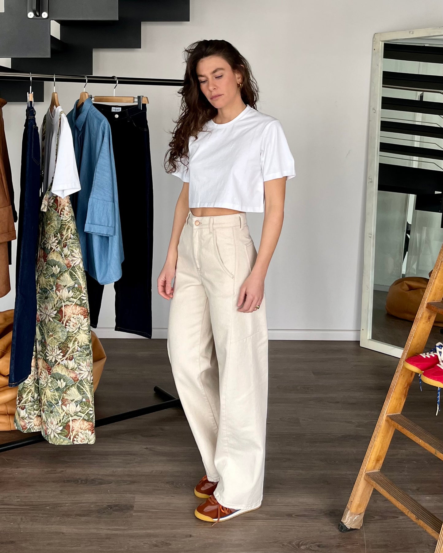 Jeans Amelie Ecru