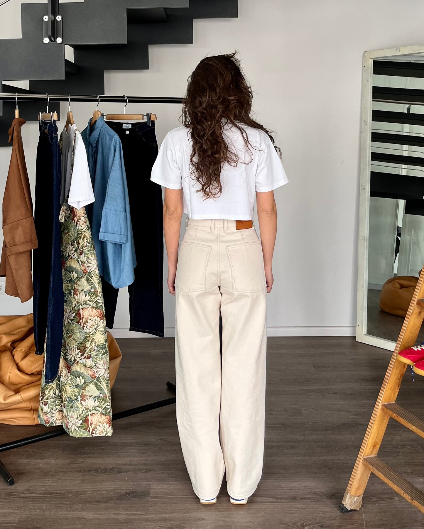 Jeans Amelie Ecru