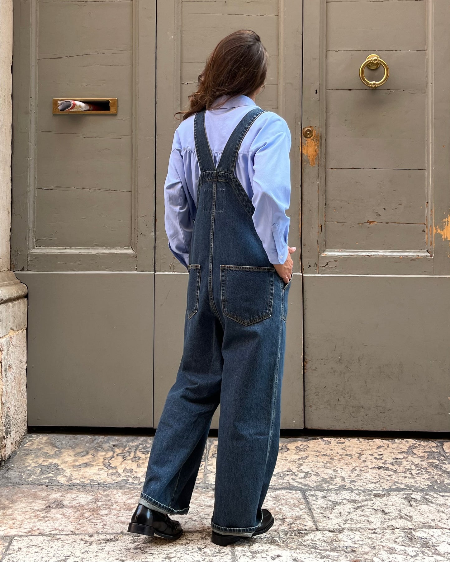 Smitty salopette denim