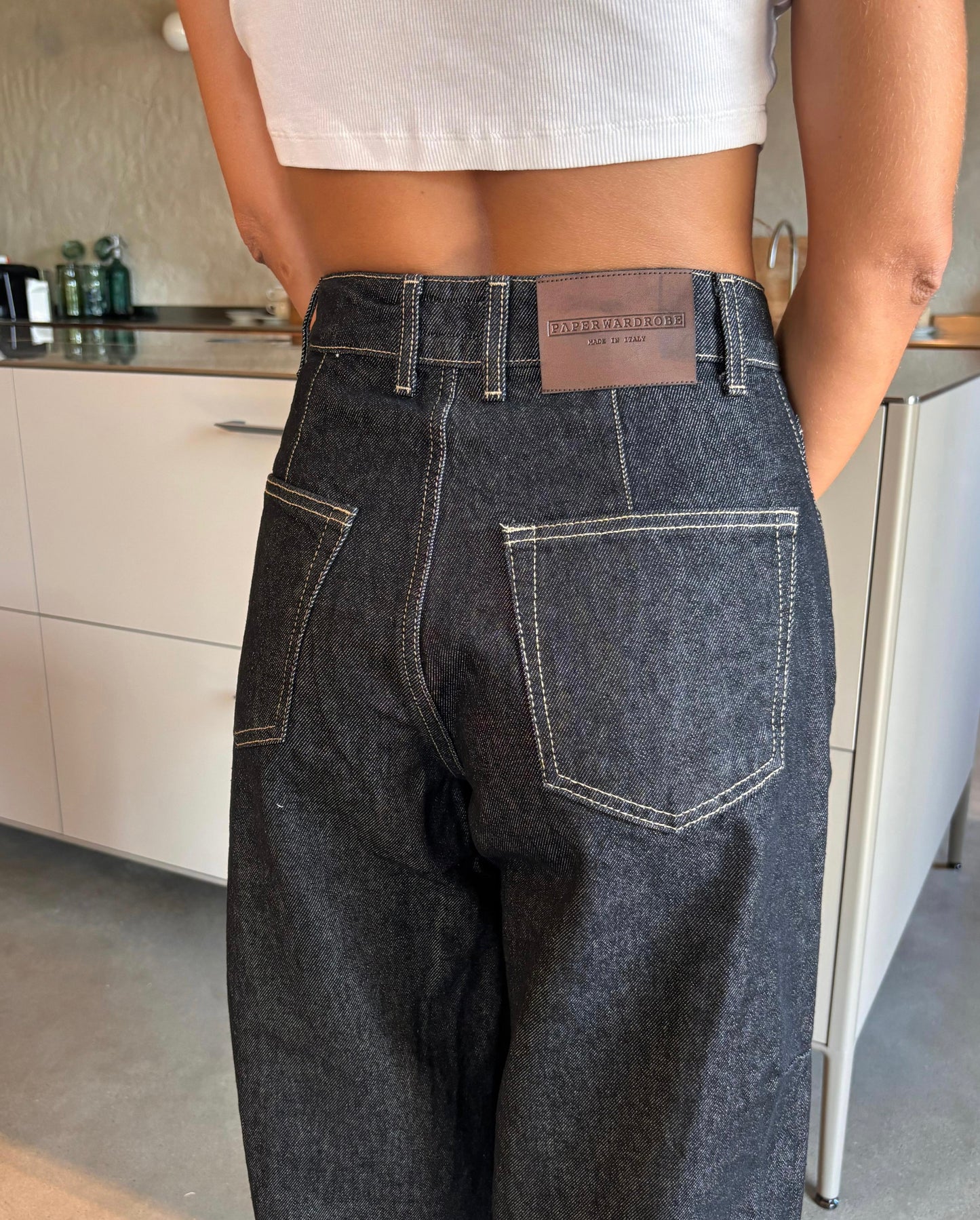 Jeans Ame black denim