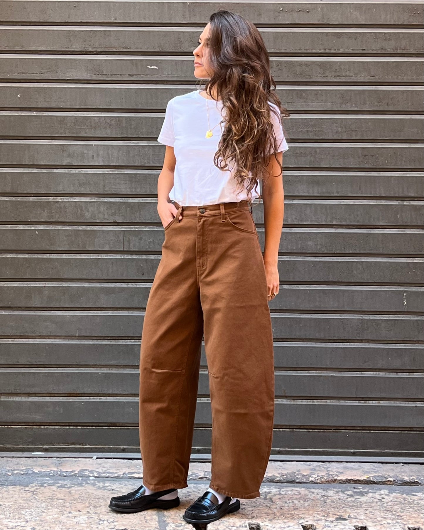 Pantaloni L'Essage biscotto