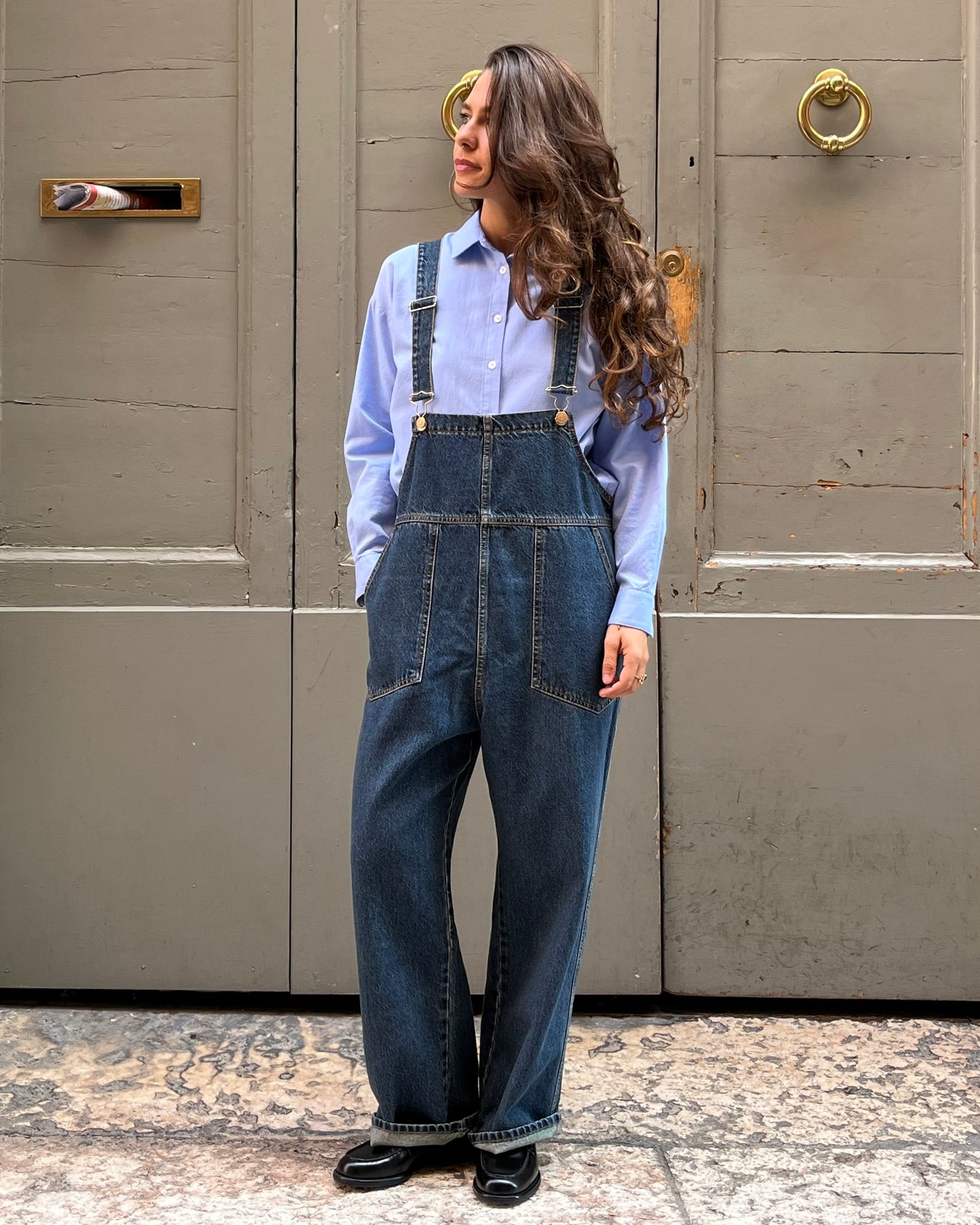 Smitty salopette denim