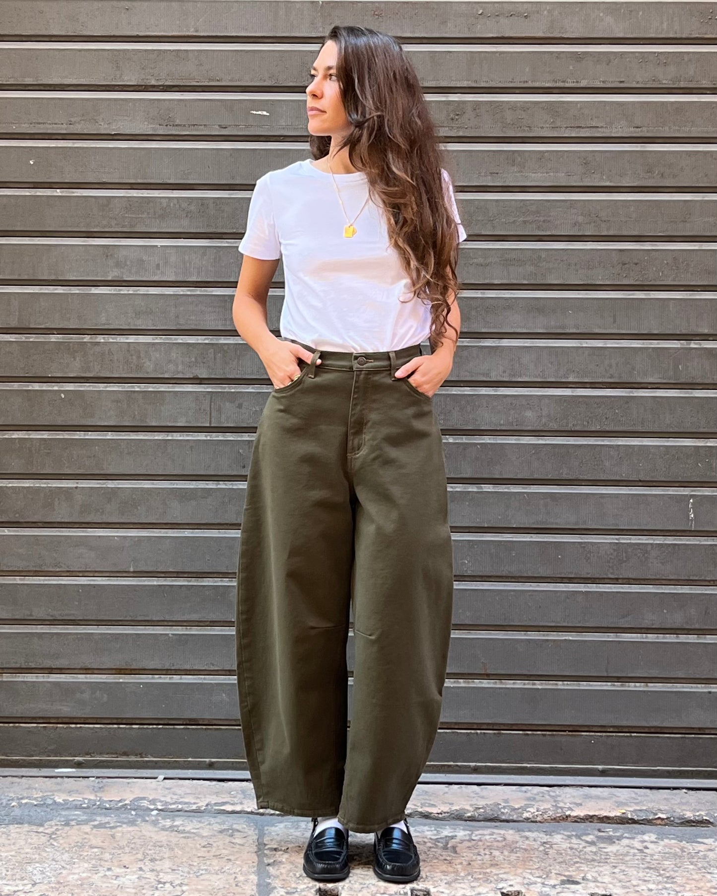 Pantaloni L'Essage verde
