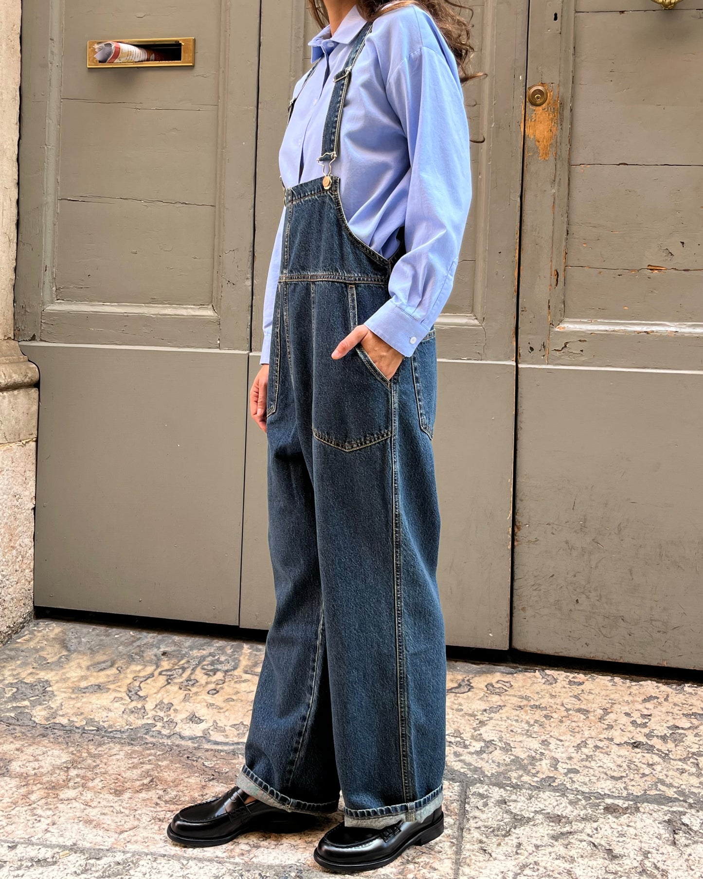 Smitty salopette denim