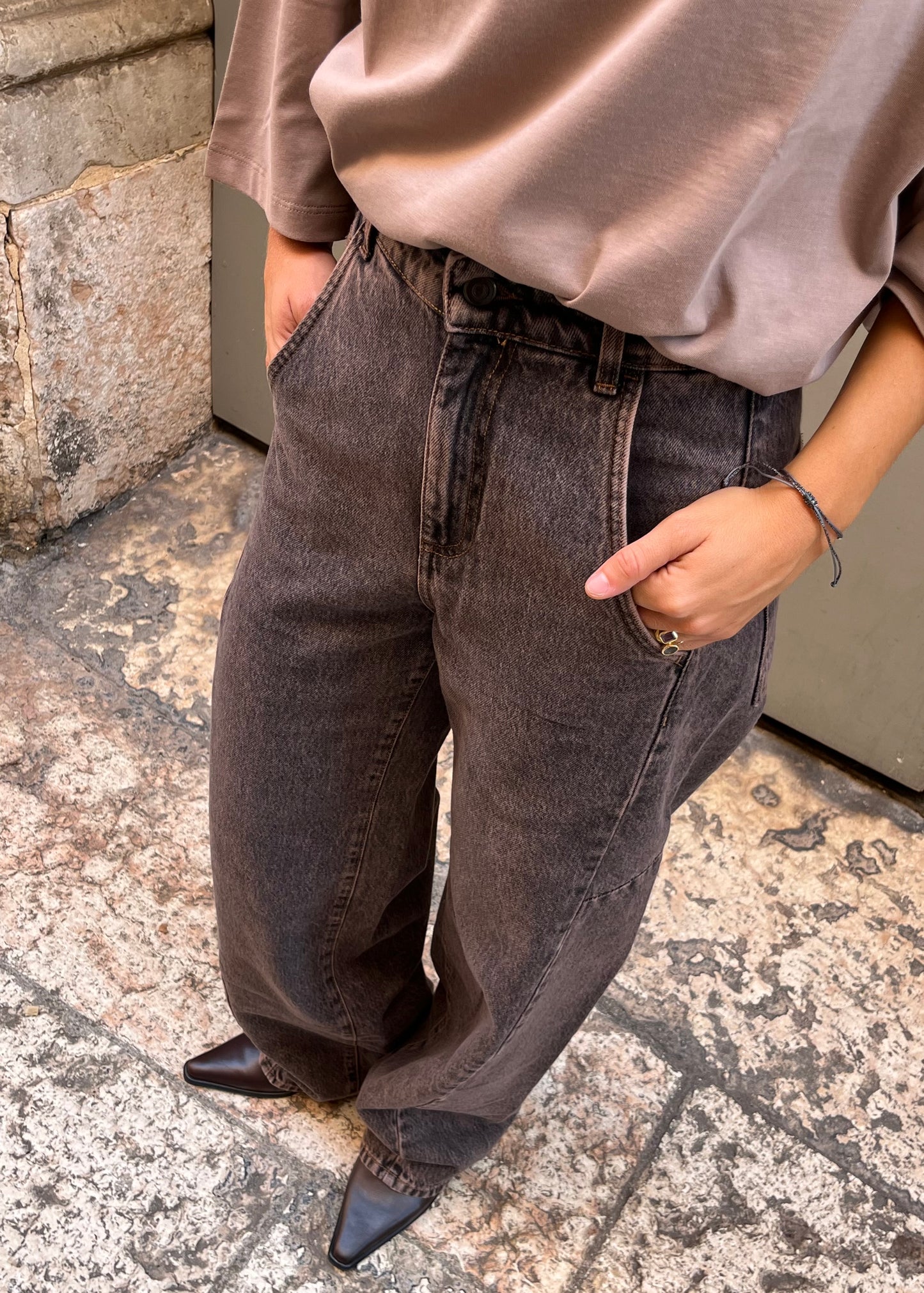 Jeans Amelie dirty black
