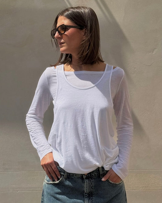 Maglia double bianca