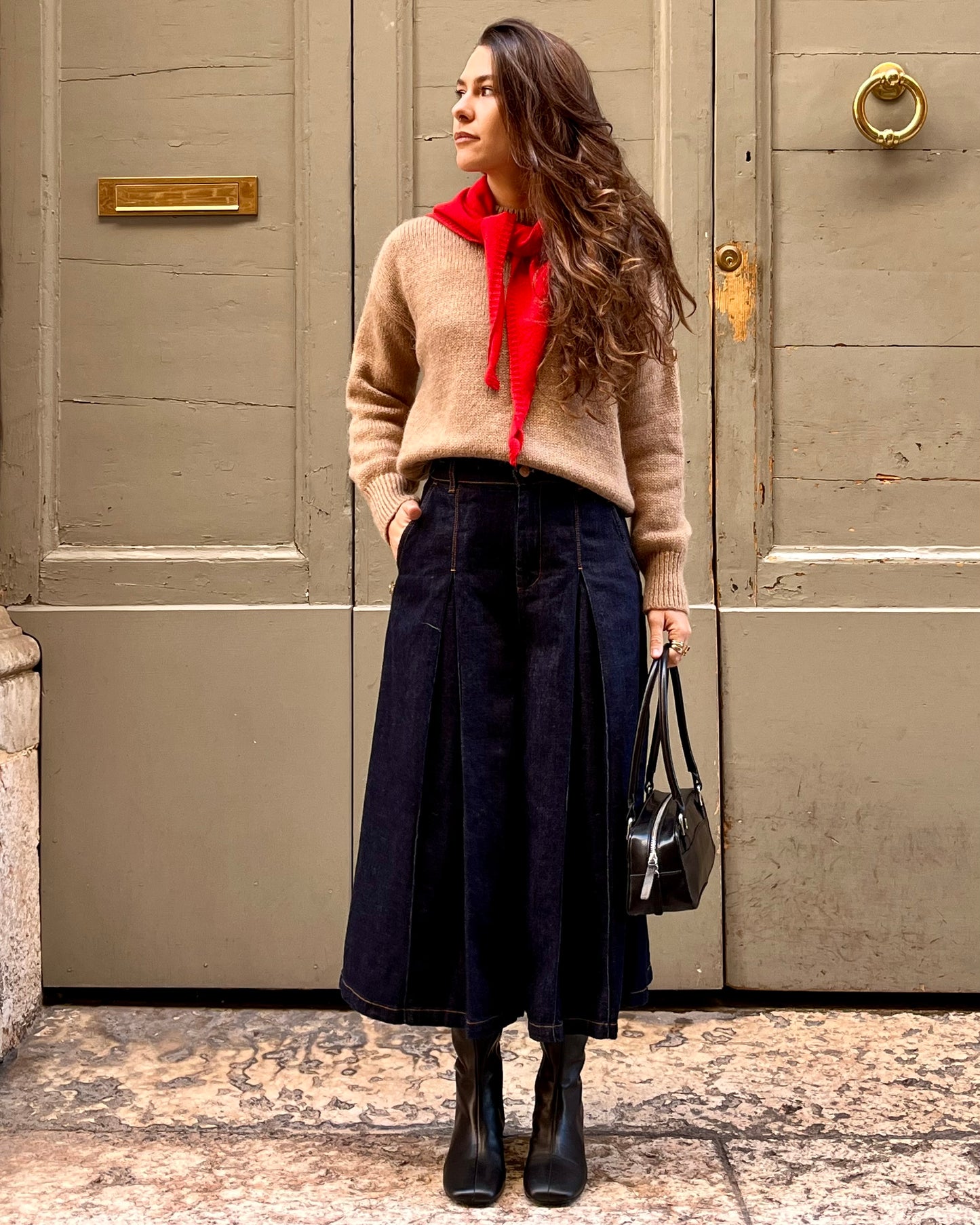 Jeans Leandra in denim raw blue