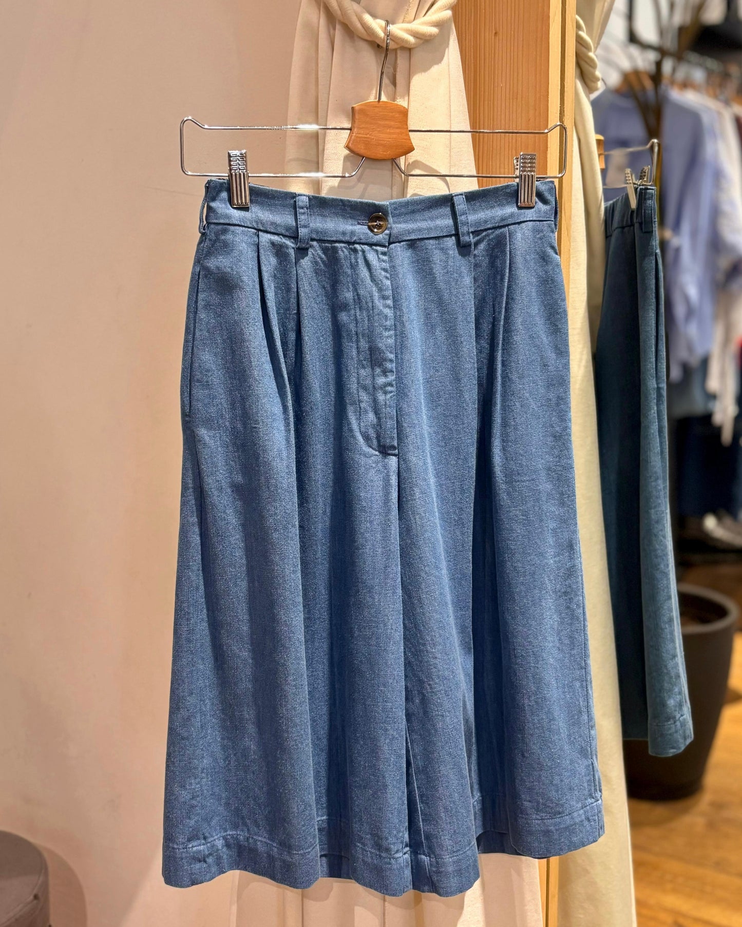Short pants indaco blue