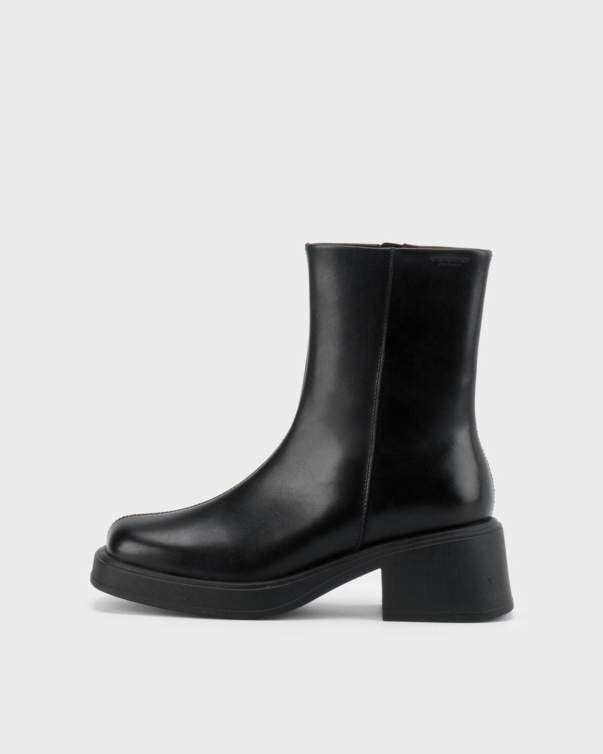 Stivaletti Dorah in pelle nera