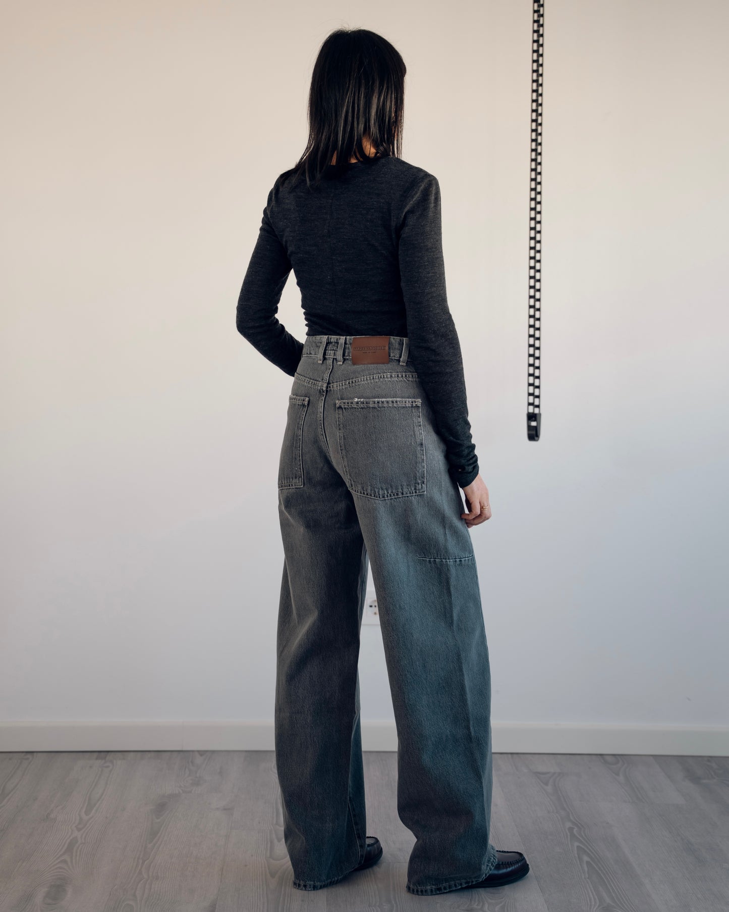 Jeans Amelie grey stone