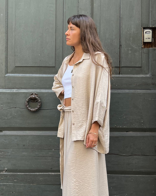 Camicia over naturale