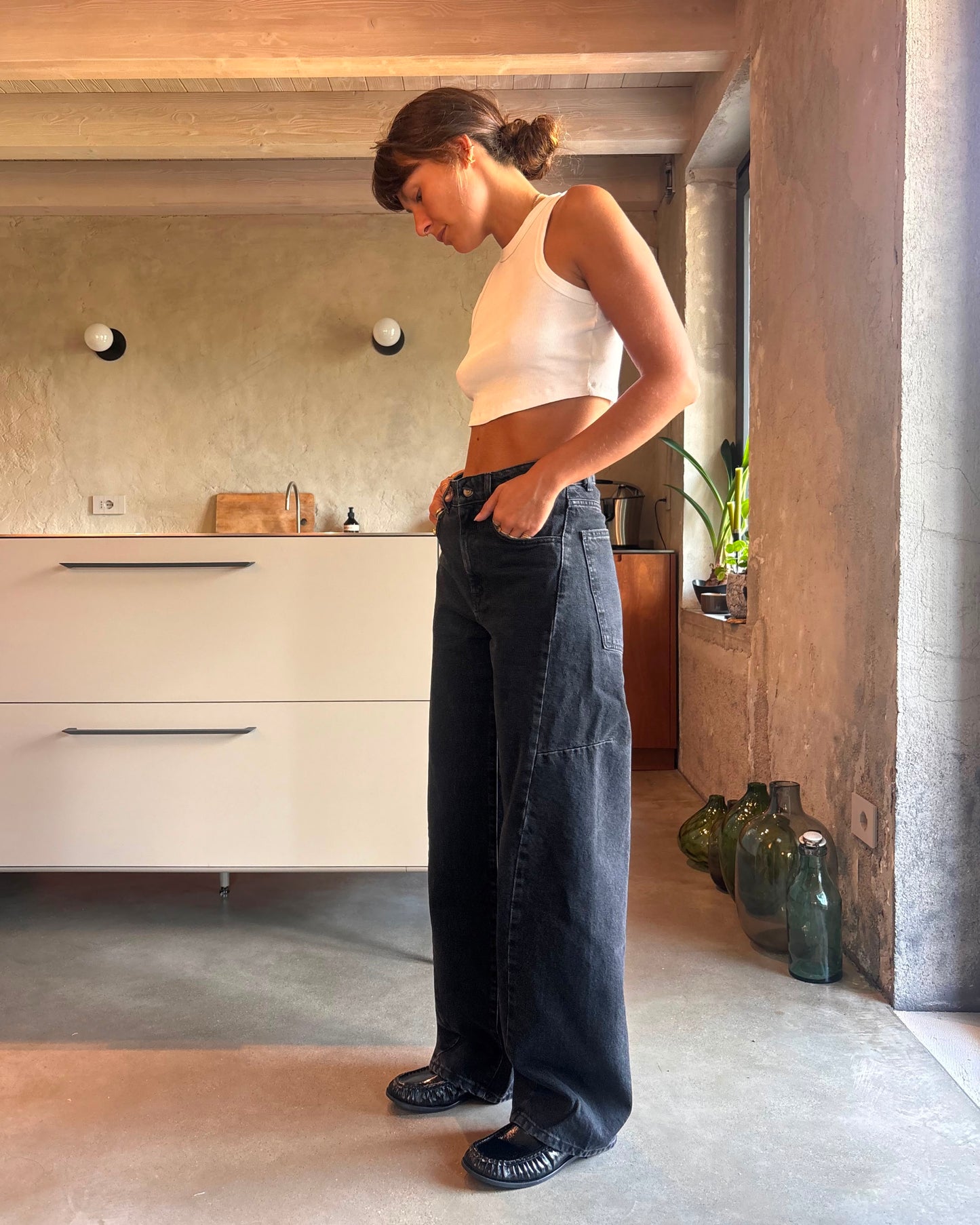 Jeans Amelie black stone