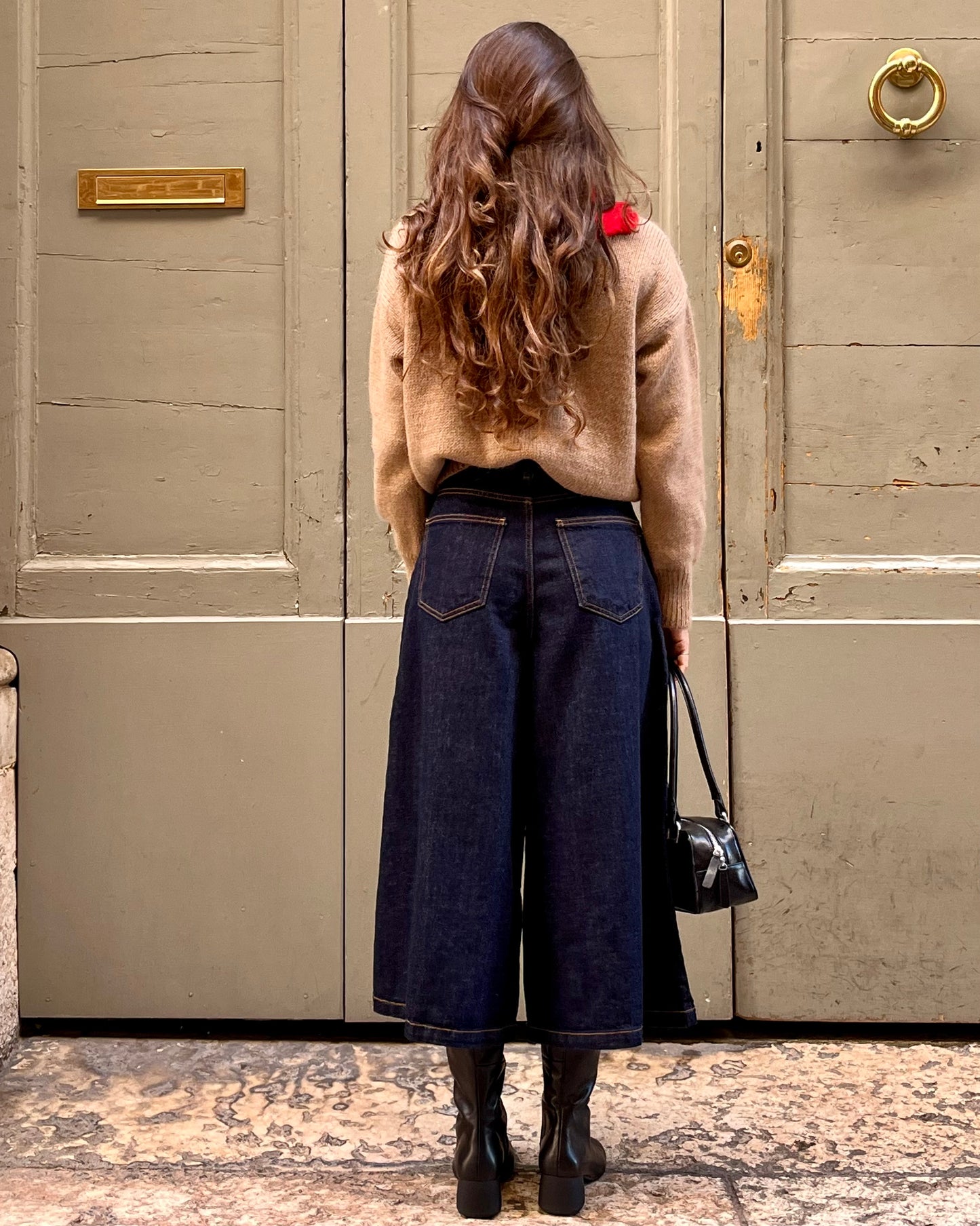 Jeans Leandra in denim raw blue