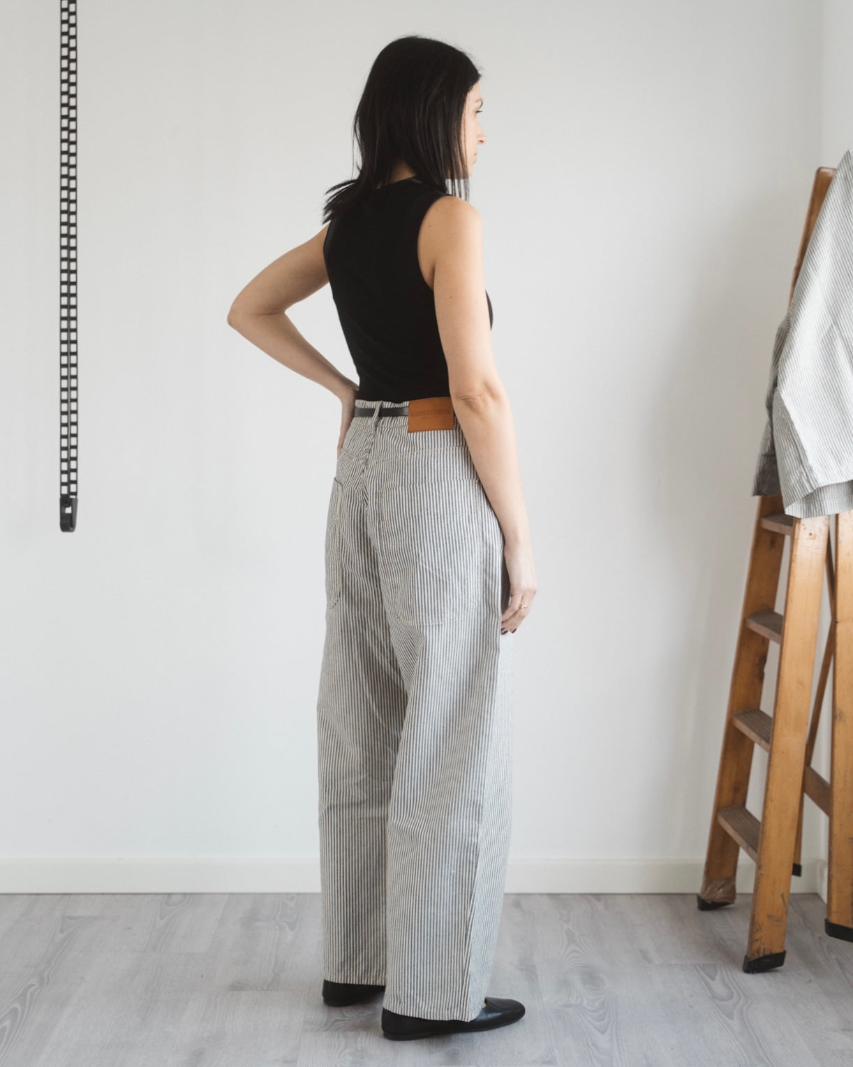 Pantalone Kyoto work stripe