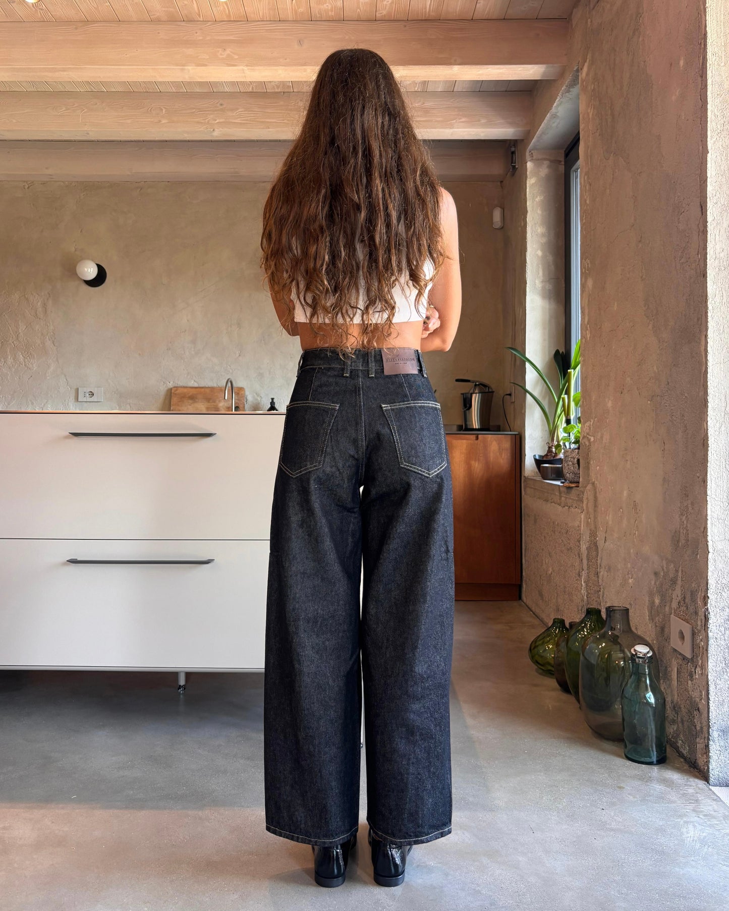 Jeans Ame black denim