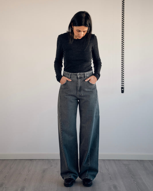 Jeans Amelie grey stone