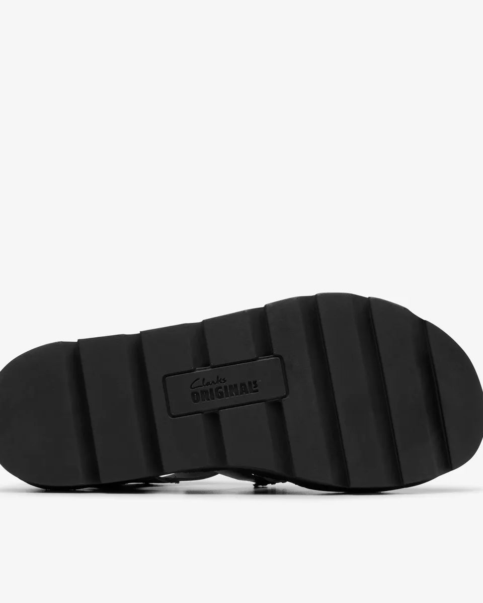 Clarks sandalo pelle nera