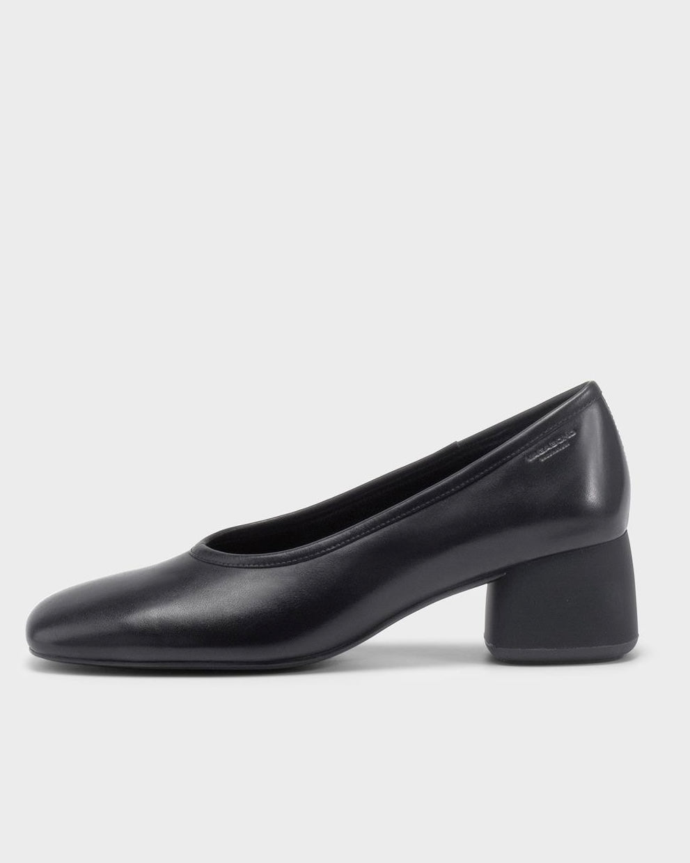 Décolleté Livia in pelle nera