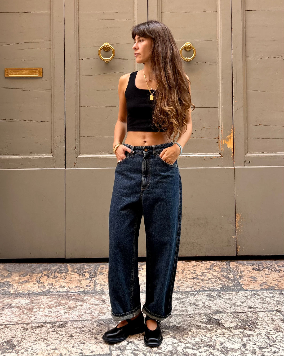 Jeans Kyoto blu dirty