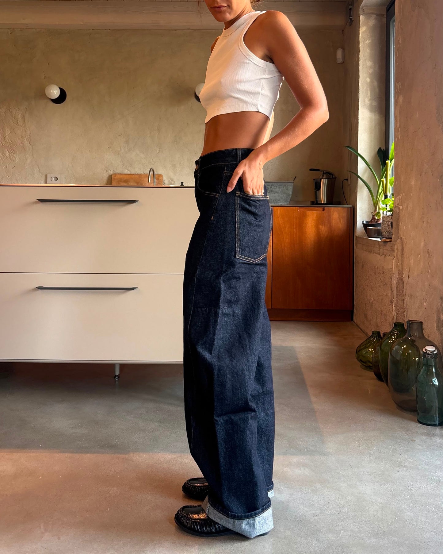 Jeans Amelie raw blue