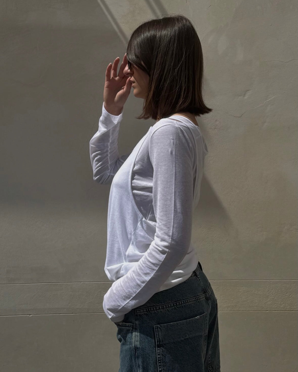 Maglia double bianca