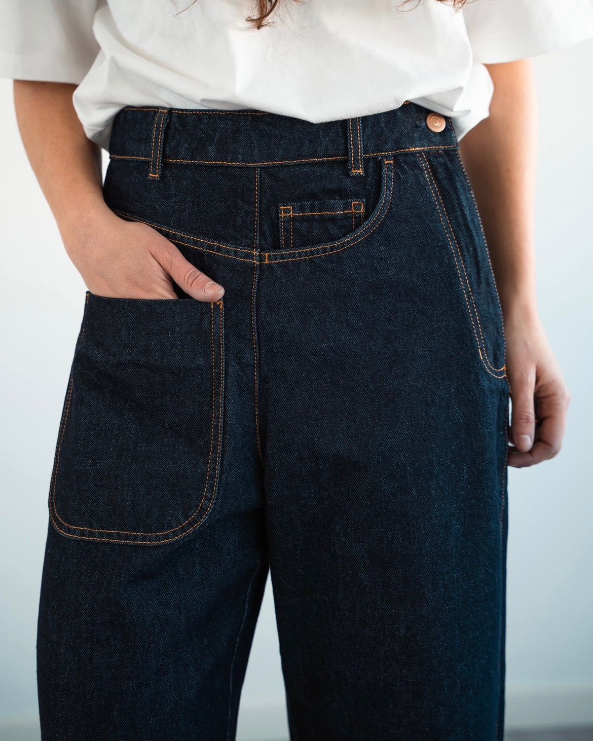 Jeans K Twist raw blue