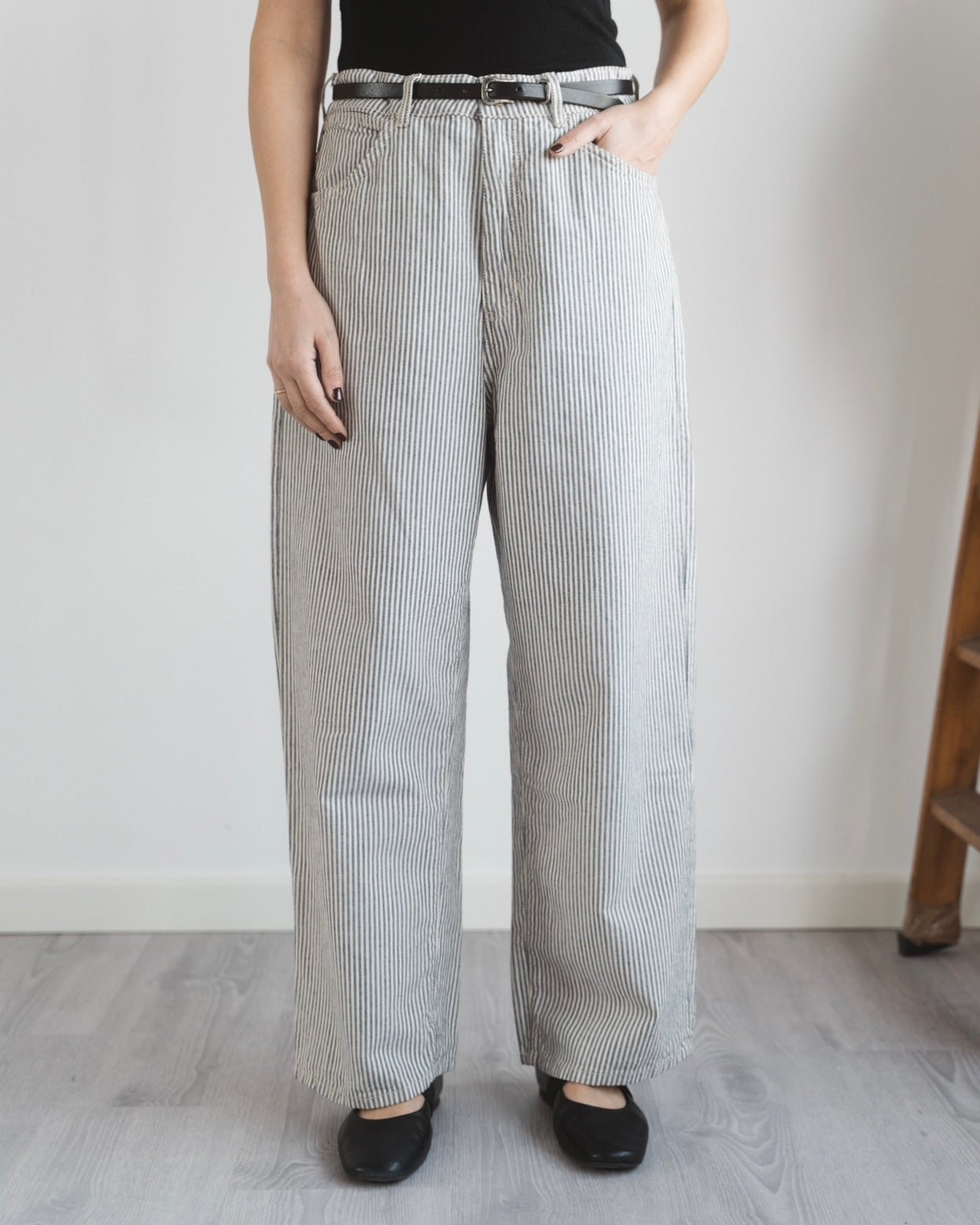 Pantalone Kyoto work stripe