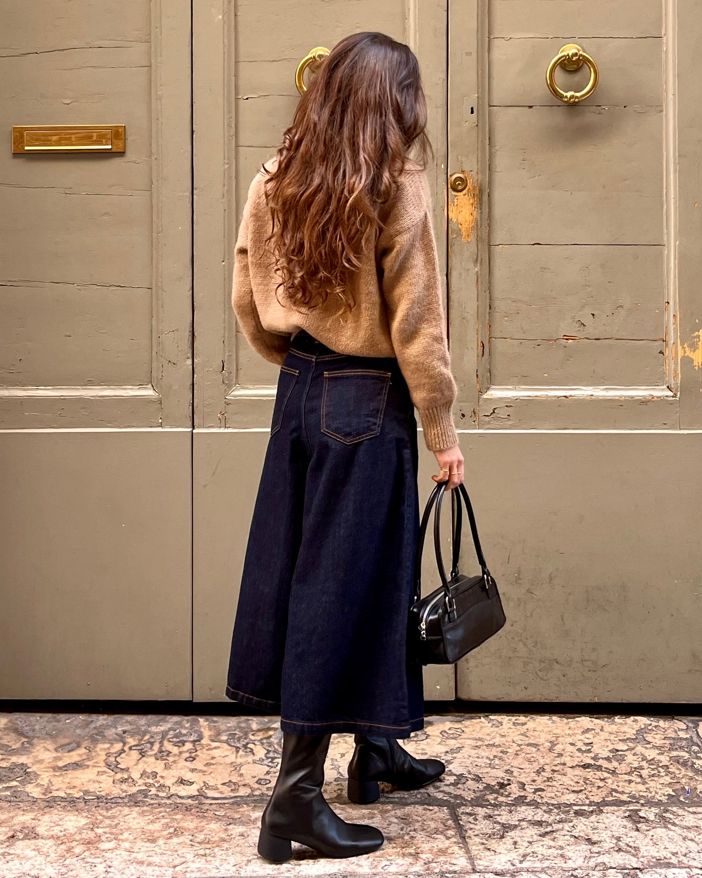 Jeans Leandra in denim raw blue