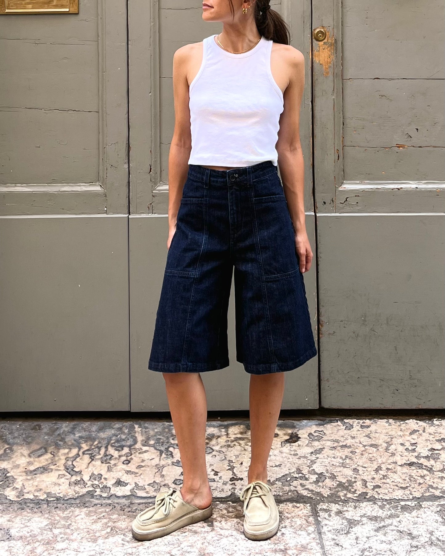 Short Barbados denim