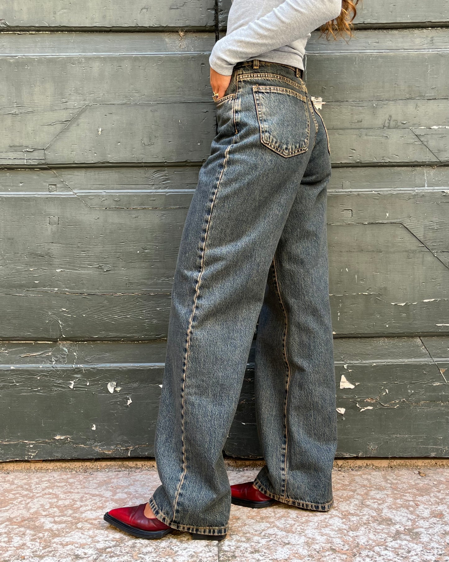 Nikko jeans dirty old